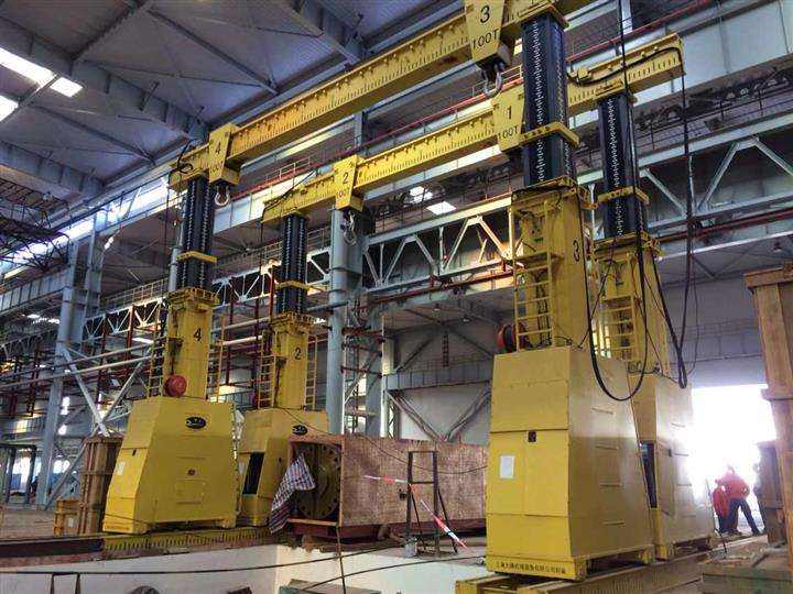 如何用液壓龍門吊完成重型機(jī)械搬運(yùn)及定位安裝？